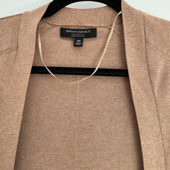 Silk Mix Cardigan by Banana Republic - Picture 6 of 7